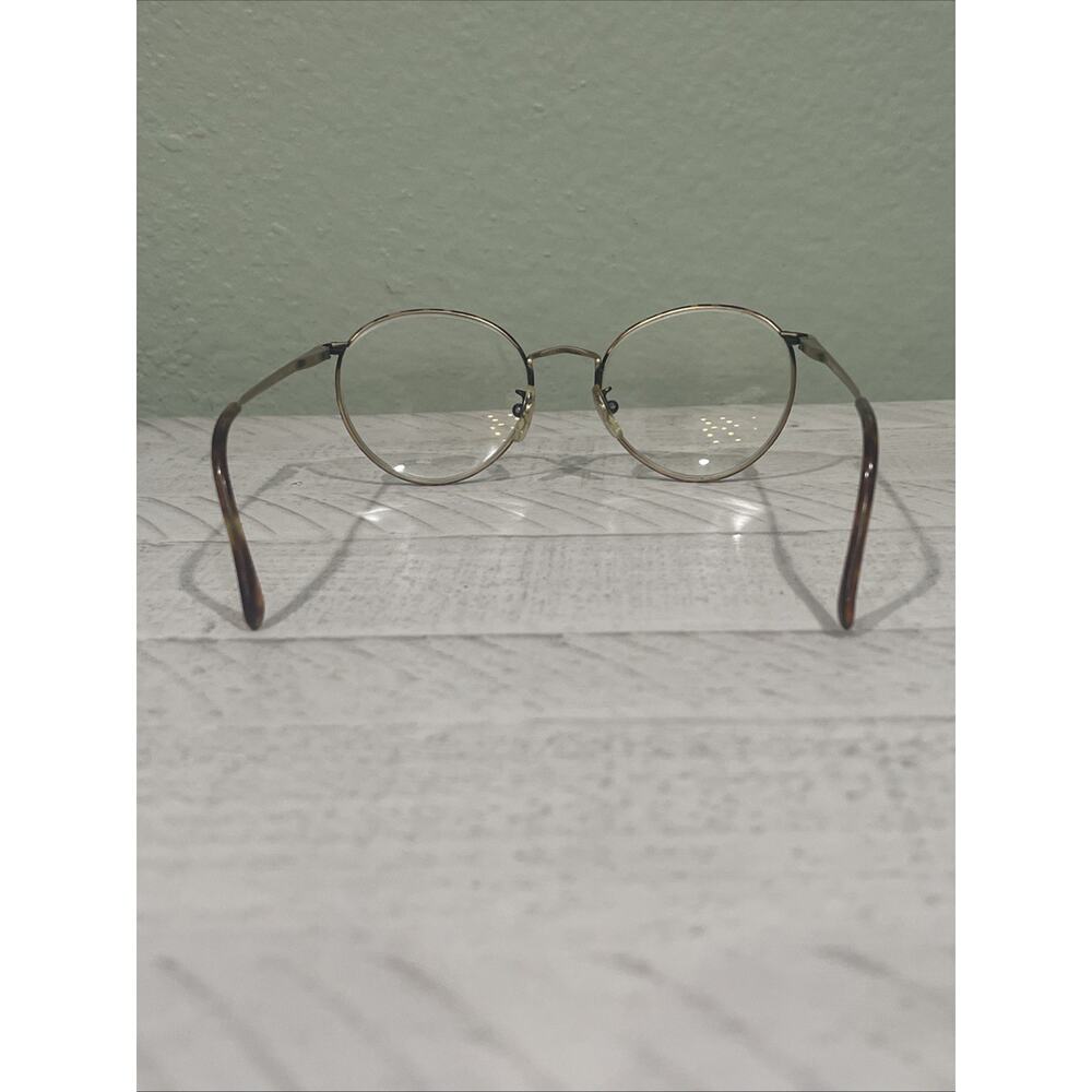 Vtg Calvin Klein CK 203 Oval Tortoise Eyeglasses 140mm ‼️Frames Only‼️ - Picture 3 of 9